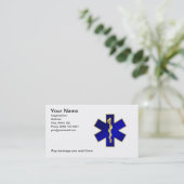 Medizinische Visitenkarte (Stehend Vorderseite)