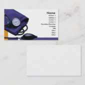 Medizinische Visitenkarte (Vorne/Hinten)