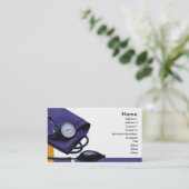 Medizinische Visitenkarte (Stehend Vorderseite)