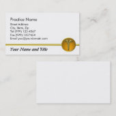 Medizinische Visitenkarte (Vorne/Hinten)