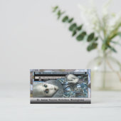 Medizinische Visitenkarte (Stehend Vorderseite)