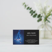 Medizinische Visitenkarte (Stehend Vorderseite)