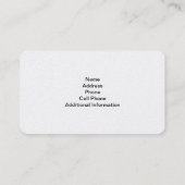 Medizinische Visitenkarte-große Bandaid Marine Visitenkarte (Rückseite)