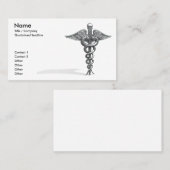 Medizinische Visitenkarte-Schablone I Visitenkarte (Vorne/Hinten)