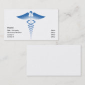 Medizinische Visitenkarte-Schablone II Visitenkarte (Vorne/Hinten)