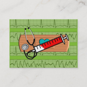 Medizinische Visitenkarten Big Bandaid Limon II Visitenkarte