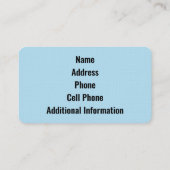 Medizinische Visitenkarten EKG Strips Visitenkarte (Rückseite)