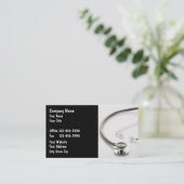 Medizinische Visitenkarten Terminkarte (Stehend Vorderseite)