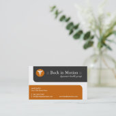 Medizinische Visitenkarten Terminkarte (Stehend Vorderseite)