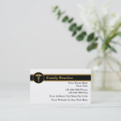 Medizinische Visitenkarten Terminkarte (Stehend Vorderseite)