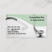 Medizinische Visitenkarten Terminkarte (Vorderseite)