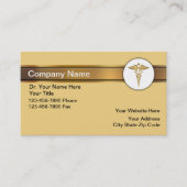 Medizinische Visitenkarten Terminkarte (Vorderseite)