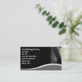 Medizinische Visitenkarten Visitenkarte (Stehend Vorderseite)