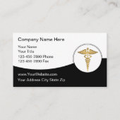 Medizinische Visitenkarten Visitenkarte (Vorderseite)