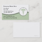 Medizinische Visitenkarten Visitenkarte (Vorne/Hinten)