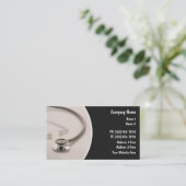 Medizinische Visitenkarten Visitenkarte (Stehend Vorderseite)