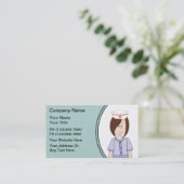 Medizinische Visitenkarten Visitenkarte (Stehend Vorderseite)