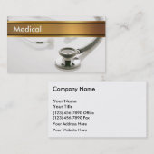Medizinische Visitenkarten Visitenkarte (Vorne/Hinten)