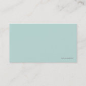 Medizinische Visitenkarten Visitenkarte (Rückseite)