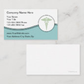 Medizinische Visitenkarten Visitenkarte (Vorne/Hinten)