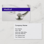 Medizinische Visitenkarten Visitenkarte (Vorne/Hinten)