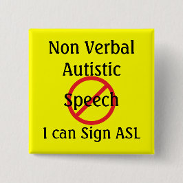 Medizinische Warninstrumente - nicht verbale Autis Button