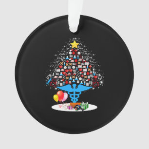 Medizinische Werkzeuge Weihnachtsbaum Funny Nurse  Ornament