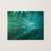 Medizinische Wissenschaft DNS Puzzle (Horizontal)