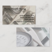 Medizinische Zuhause-Gesundheits-Krankenschwester Visitenkarte (Vorne/Hinten)