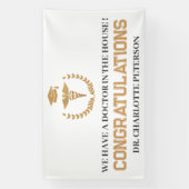 Medizinischer Abschluss der einzigartigen Ärztesch Banner (Vertikal)