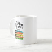 Medizinischer Abschluss Kaffeetasse (Vorderseite Links)