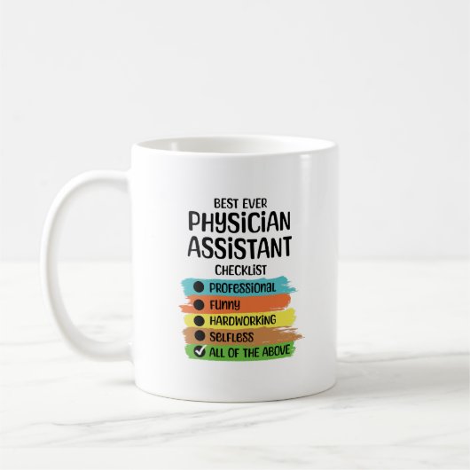 Medizinischer Abschluss Kaffeetasse (Links)