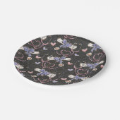 Medizinischer Abschluss Pappteller (Schrägansicht)