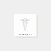 Medizinischer Arzt - Symbol Post It Post-it Klebezettel (Vorderseite)