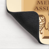 Medizinischer Assistent Caduceus Mousepad (Ecke)