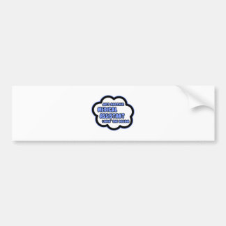 Medizinischer Assistent .. Der Traum von Livin Autoaufkleber