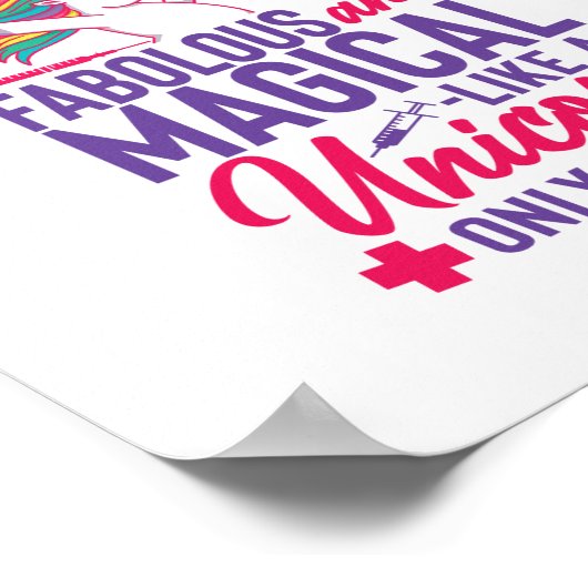 Medizinischer Assistent des medizinischen Assisten Poster (Ecke)