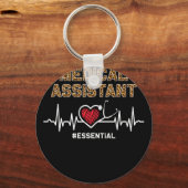 Medizinischer Assistent #Essential Stethoscope Hea Schlüsselanhänger (Vorderseite)