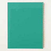 Medizinischer Assistent für grüne Blüte Personalis Planer (Rückseite)