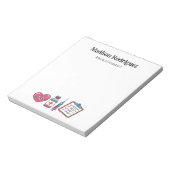 Medizinischer Assistent Gesundheitshelfer Notizblock (Rotiert)