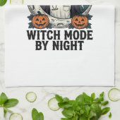 Medizinischer Assistent Halloween Hexe Vintage Gra Geschirrtuch (Gefaltet)