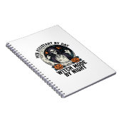 Medizinischer Assistent Halloween Hexe Vintage Gra Notizblock (Rechte Seite)