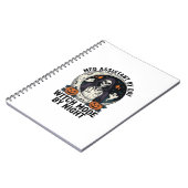 Medizinischer Assistent Halloween Hexe Vintage Gra Notizblock (Linke Seite)