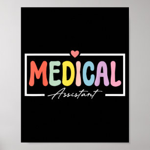 Medizinischer Assistent Ma Cma Krankenpfleger Arzt Poster