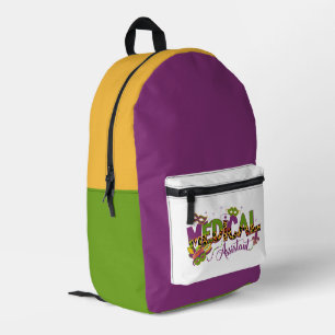 Medizinischer Assistent - Mardi Gras Rucksack