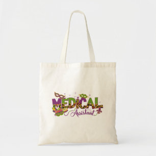 Medizinischer Assistent - Mardi Gras Tragetasche