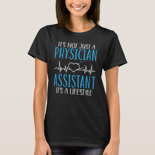 Medizinischer Assistent Pa Notfallmedizin T-Shirt (Vorderseite)