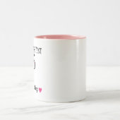 Medizinischer Assistent Personalisiertes Geschenk Zweifarbige Tasse (Mittel)