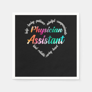 Medizinischer Assistent Serviette