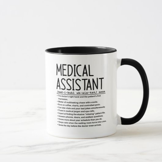 Medizinischer Assistent Tasse (Rechts)